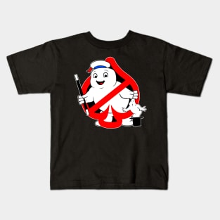 Ghostbusters Magic Mini Puft - Spade Design Kids T-Shirt